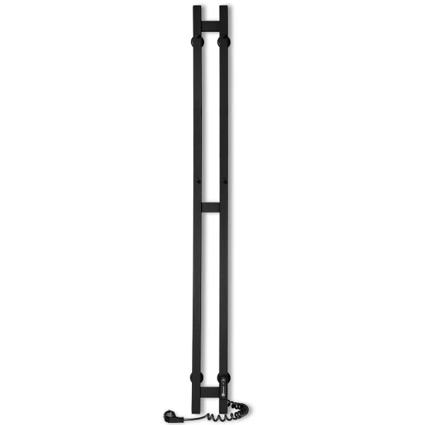 Рушникосушарка електрична Laris Дует ЧФ(Ч) 3 80х1200 Е П (чорний колір) R3