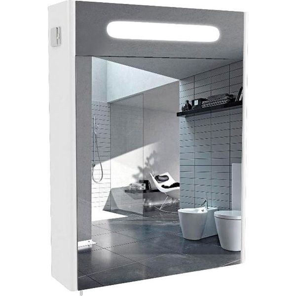 Зеркальный шкаф Aqua Rodos Париж 65 с подсветкой АР000001163
