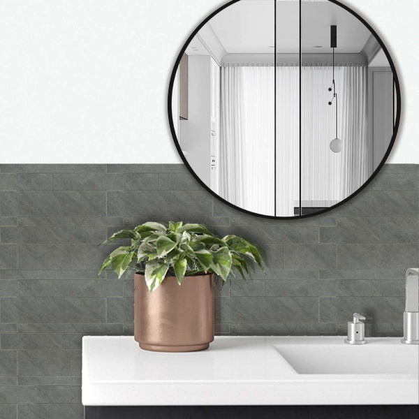 Декоративная панель EMERGO самоклеющая Винил Серая Home Inspire 