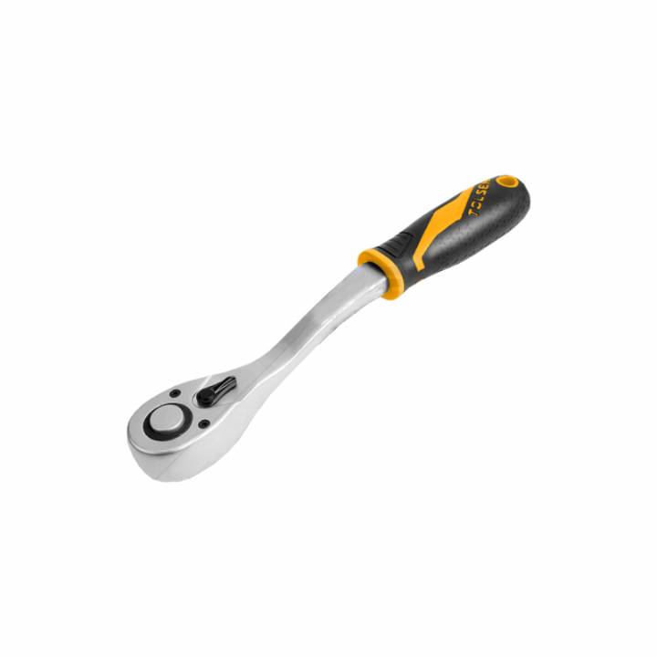 Трещотка реверсивная с изогнутой головкой Профи 1/2