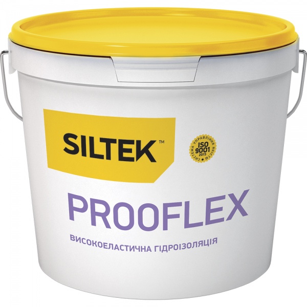 Мастика гідроізоляційна Siltek Prooflex високоеластична 12 кг 