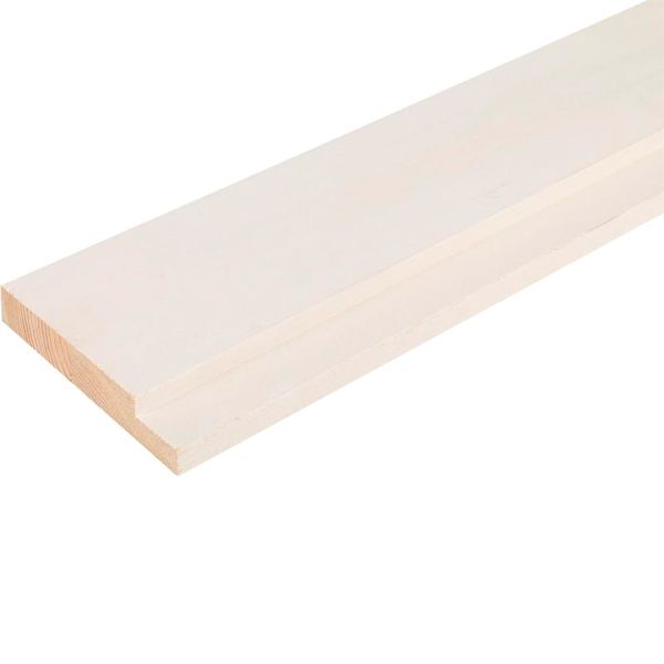 Стойка дверной коробки грунтованная сосновая 140x35x2050 мм