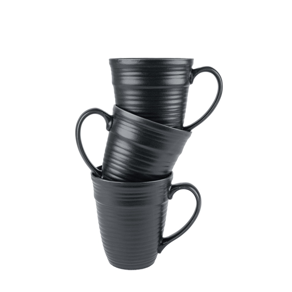 Чашка Krauff Lucerne Black&Blue 390 мл 24-320-001