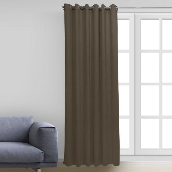 Штора Moda 200х268 см коричневий Decora