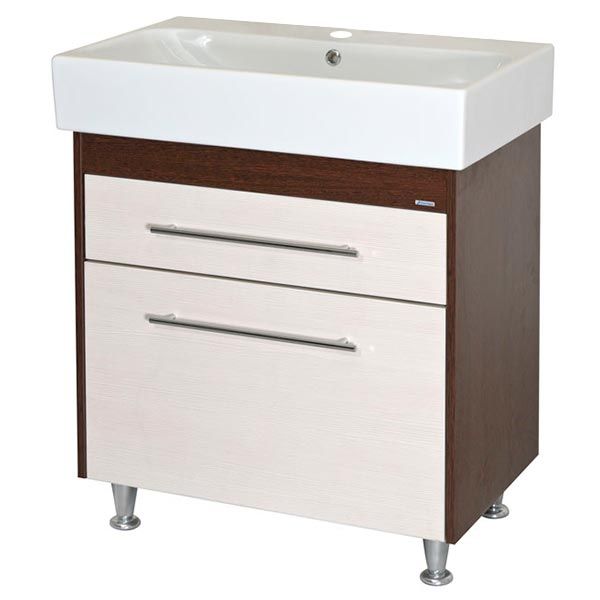 Тумба с умывальником Аква-Родос Студио Пинто 75 см 0800000-u венге