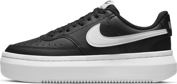 Кросівки Nike Court Vision Alta Leather DM0113-002 р.US 8 чорно-білий