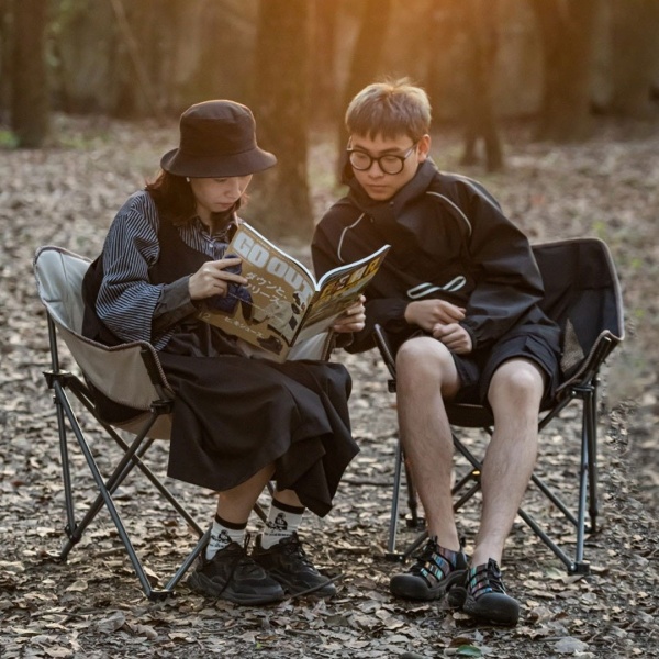 Стул раскладной Naturehike NH20JJ022 600D Oxford Cotton / сталь, хаки