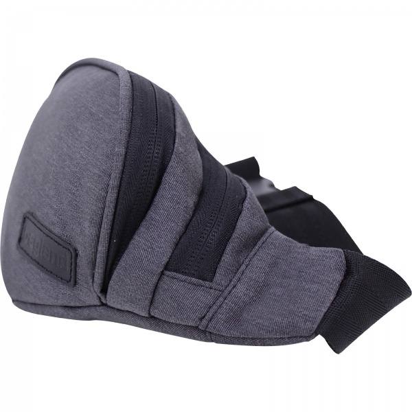 Сумка поясна Bagland Bella темно-сiрий (20269)