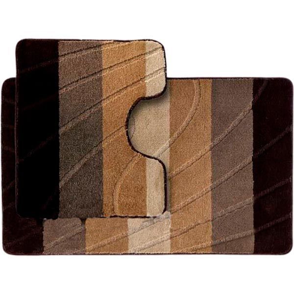 Набор ковриков Dariana ColorLine коричневый