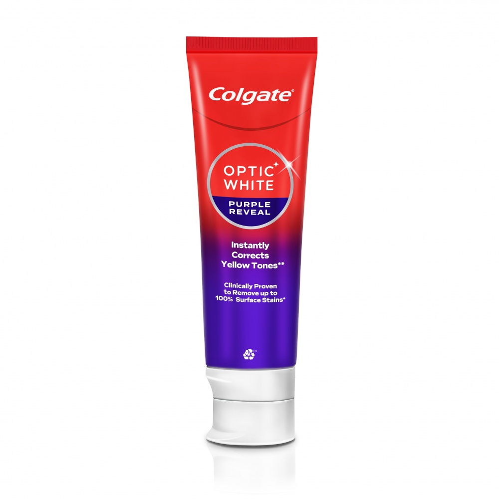 Зубная паста Colgate Optic White Purple 125 мл
