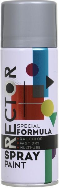 Эмаль RECTOR 400 мл 9006 серебристая