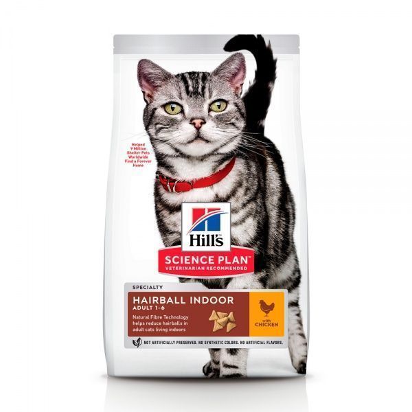 Корм Hill's Science Plan Adult Hairball&Indoor 3 кг