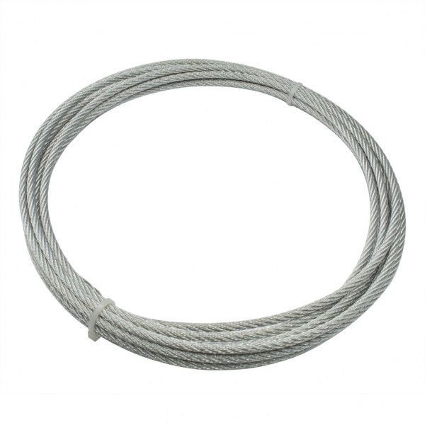Трос оцинкованный D 4 мм 3 пог.м. DIN3055