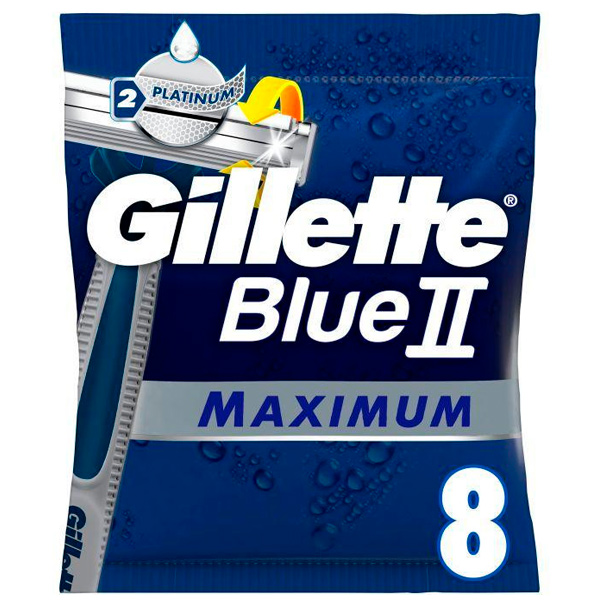 Станки одноразові GILLETTE Blue2 Max 8 шт.