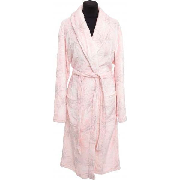 Халат домашний La Nuit Сияние р. XL розовый с принтом