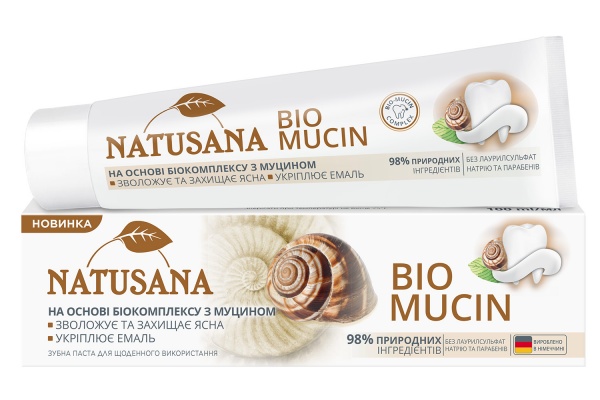 Зубная паста NATUSANA BIO MUCIN 100 мл