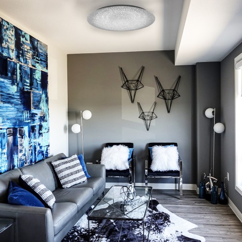 Светильник светодиодный Feron AL5400 AZURE с пультом 36 Вт белый 