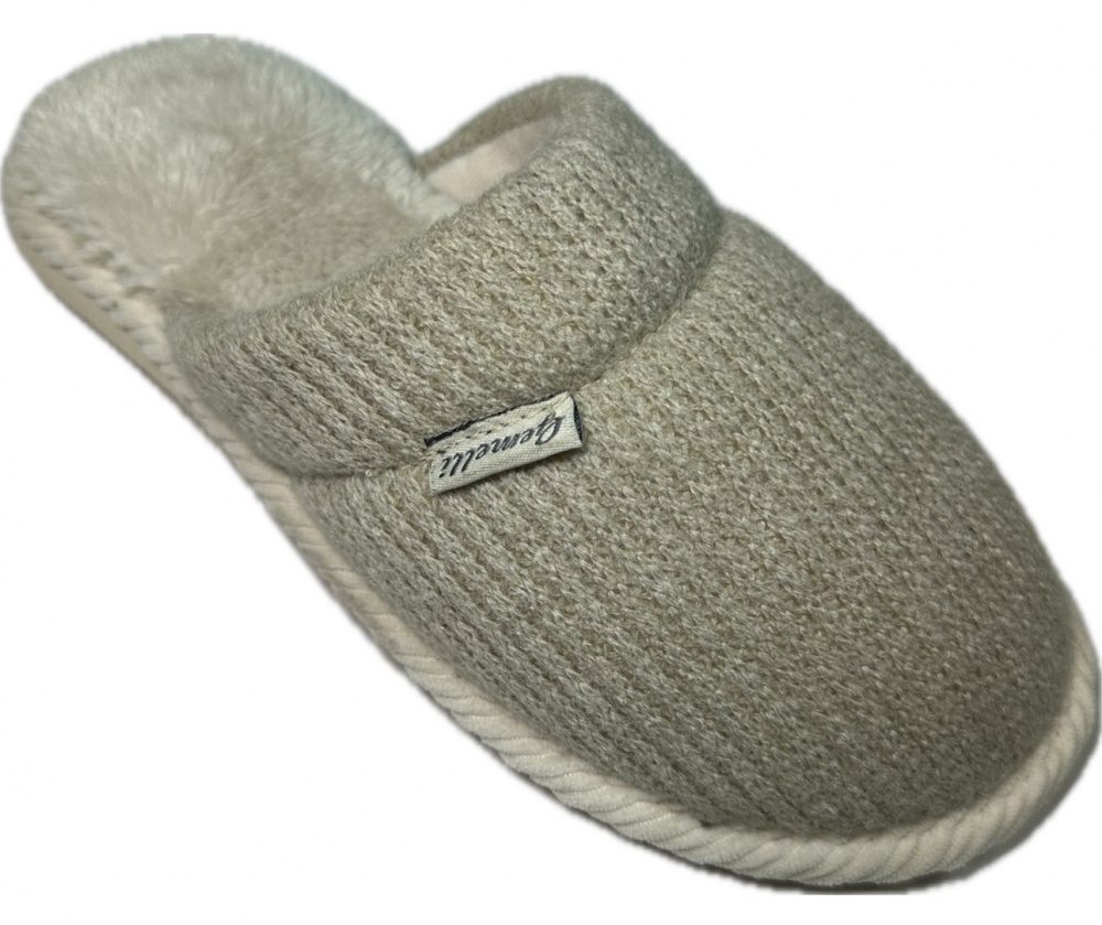 Капці домашні Gemelli Вовна закриті р.41 бежевий