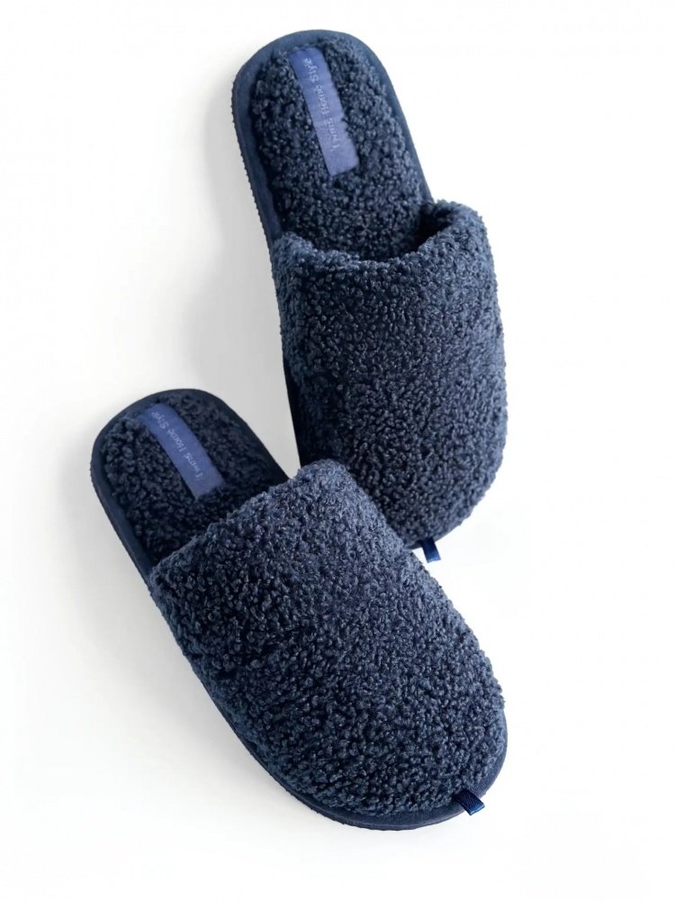 Тапочки детские Twins TEDDI р.34-35 темно-синий 10411