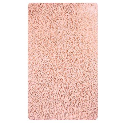 Килимок для ванної Макарони 50x80 см персик