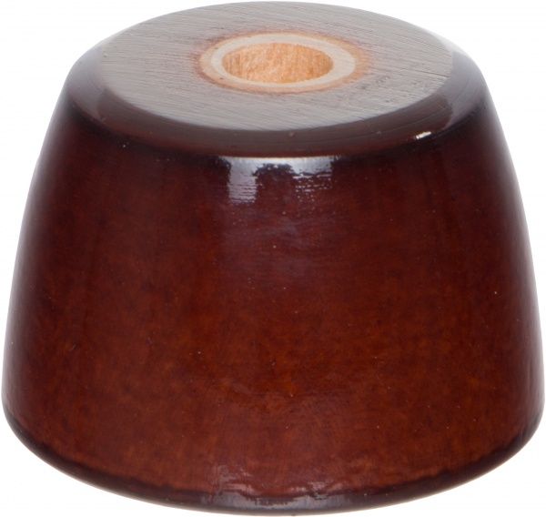 Мебельная ножка №2 d56x40 мм коричнева 