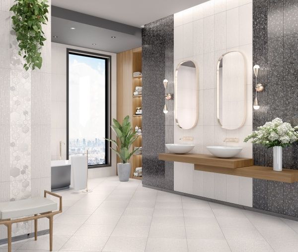 Плитка InterCerama Techno Сірий Світлий 43x43 167 071 