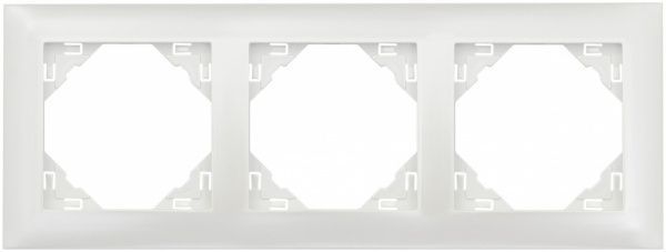 Рамка трехместная Efapel LOGUS универсальная белый 90930 TGE