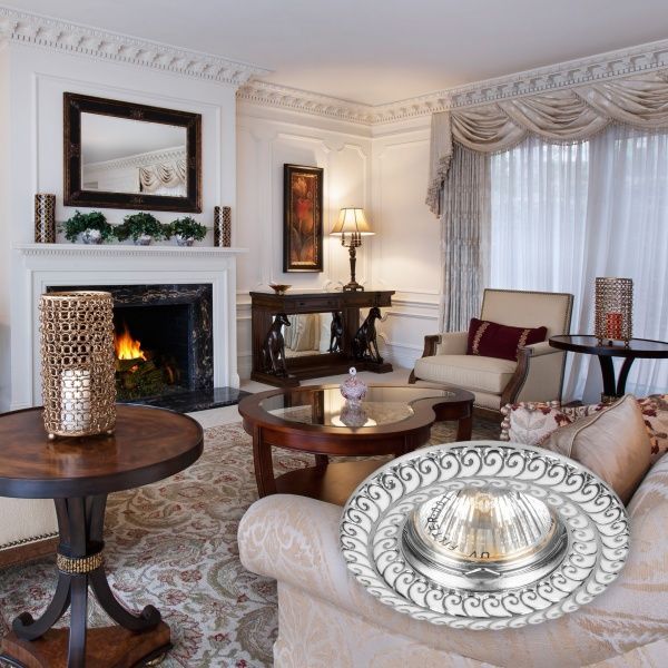 Светильник точечный LightMaster DL6034 MR16 2 шт./уп. 50 Вт GU5.3 белый 