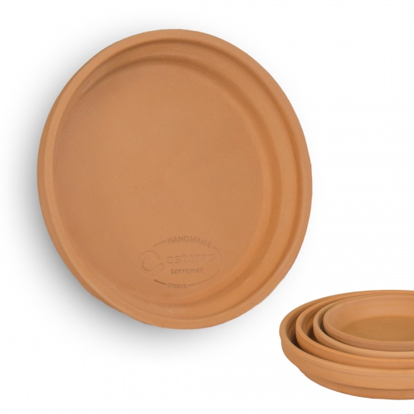 Піддон Terraneo 700085 круглий теракотовий 