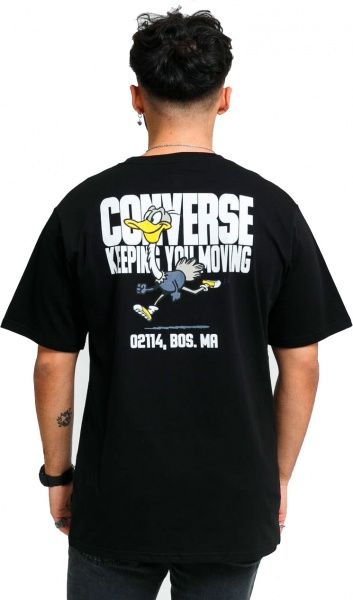 Футболка Converse Keep Moving Short Sleeve Tee 10021124-A01 р.2XL чорний