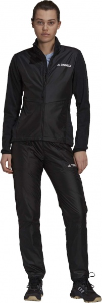 Джемпер Adidas W MT WINDFL JKT GU8968 р. L чорний