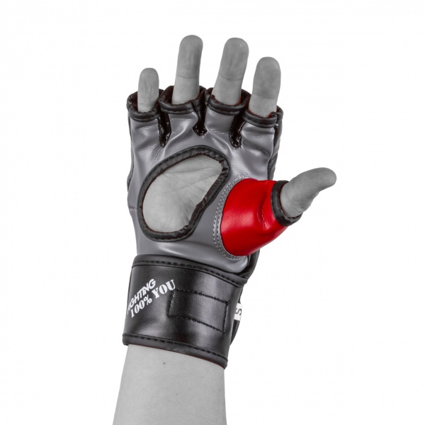 Перчатки для MMA PowerPlay 3093 р. S 4,25oz черный