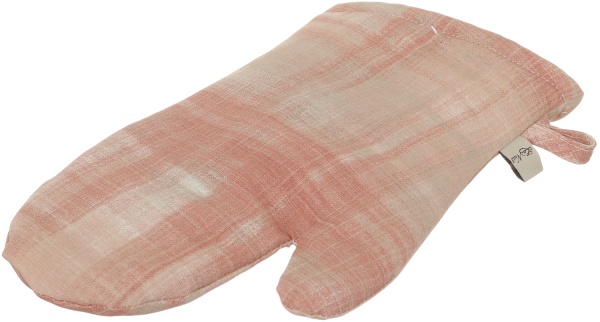 Прихватка-рукавиця Paris Клітинка 18x31 см теракот La Nuit 