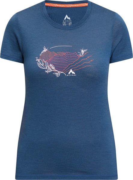 Футболка McKinley Tate W 417794-510 р.M синій