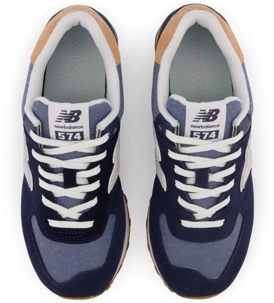 Кроссовки New Balance WL574RG2 р.36,5 темно-синий