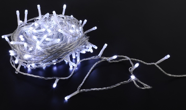 Электрогирлянда линейная с флешами QC5004 светодиодная (LED) 150 ламп 16 м 