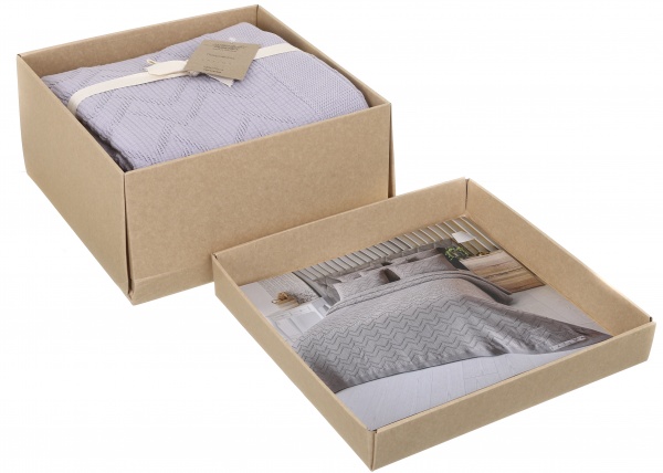 Покрывало Fatima 230x270 см Antonio Pereira лиловый 