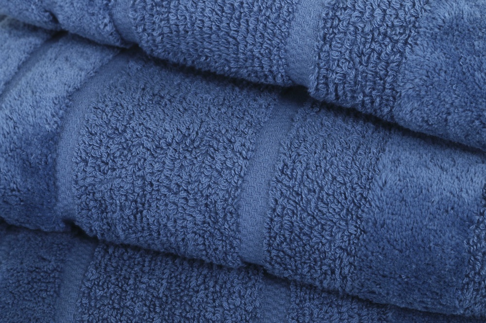 Полотенце махровое 50x90 см 371 голубой La Nuit