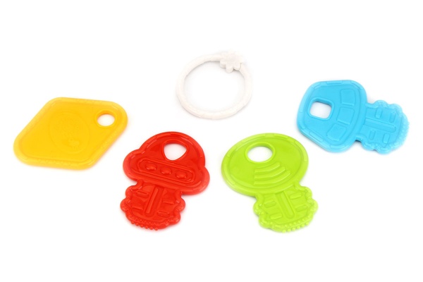 Погремушка-прорезыватель ТехноК Ключики 9154