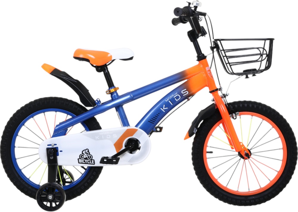 Велосипед детский MaxxPro kids 16' KQ-23 голубой с красным