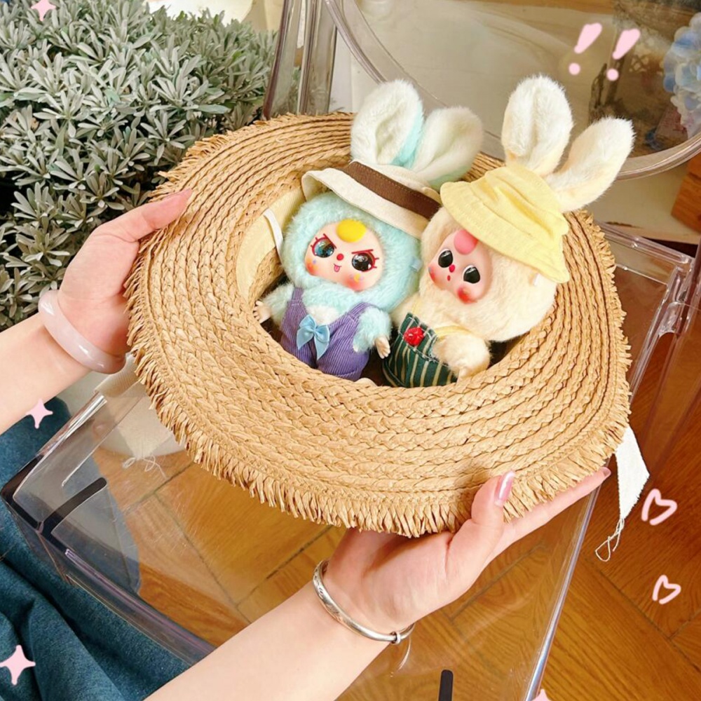 Колекційна м'яка іграшка Pop Top з кільцем Baby Three Макарончики різнокольоровий CRP2605