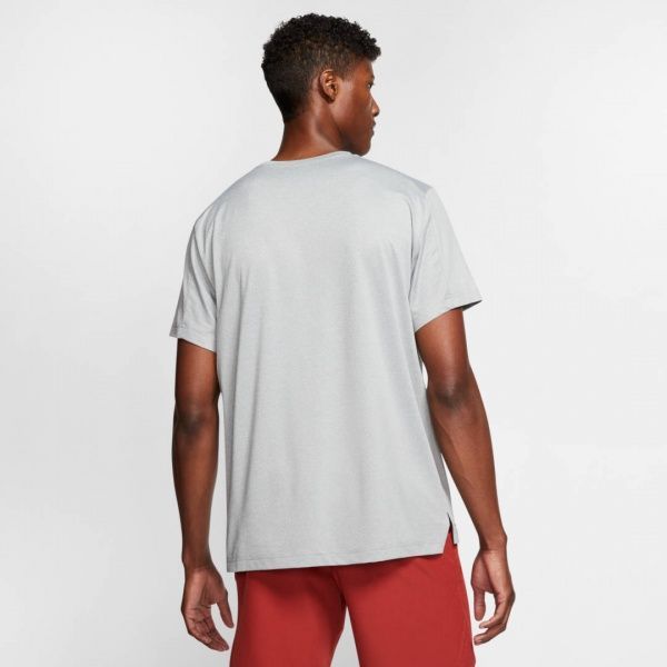 Футболка Nike M NK TOP SS HPR DRY CJ4611-084 S сірий