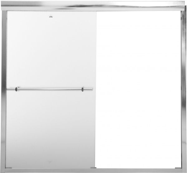 Штора для душа Korra К L01 150x143 хром матовый