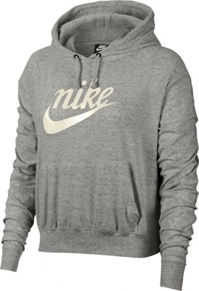 Джемпер Nike W NSW GYM VNTG HOODIE HBR CJ1691-063 р. XS серый