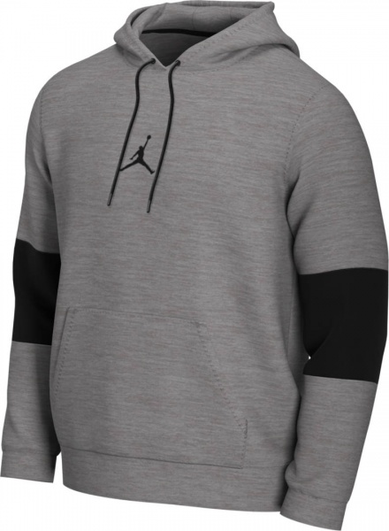 Джемпер Nike M J AIR THERMA FLC PO CK6789-091 р. XL сірий