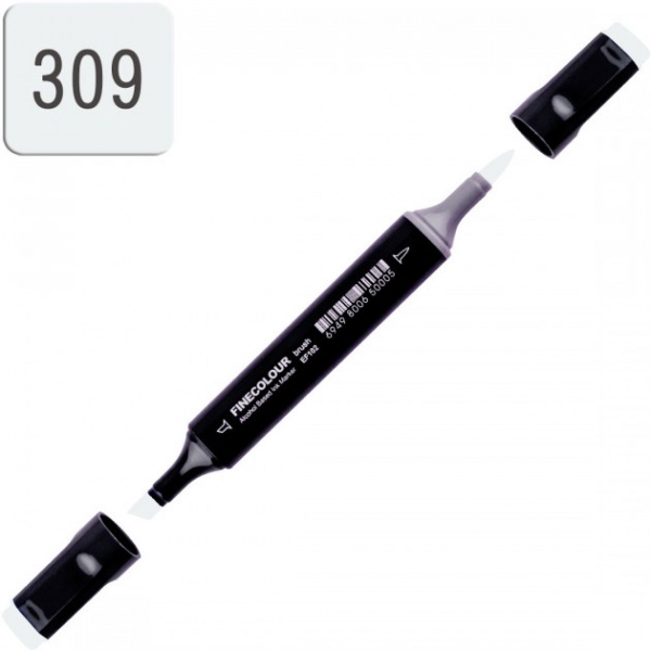 Маркер спиртовой FINECOLOUR EF102-309N серо-синий №3 
