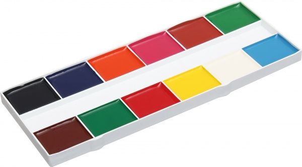 Акварель медовая Улюблені іграшки 12 кольорів Гамма