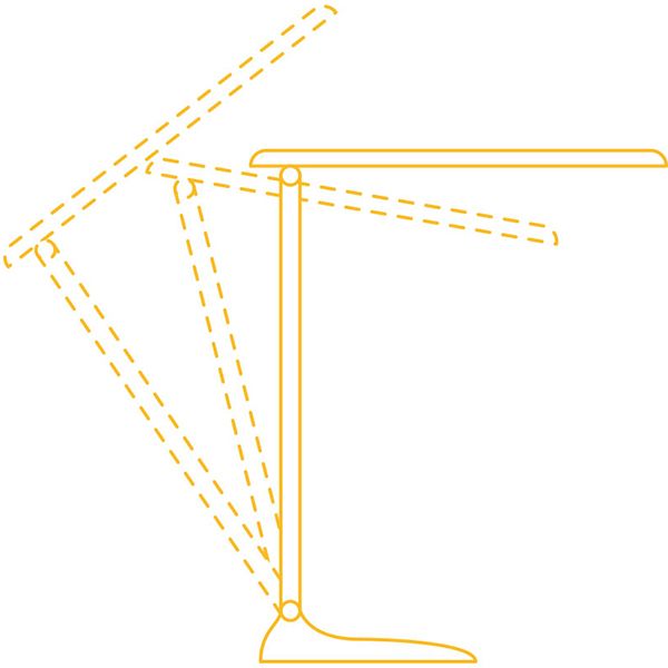 Настольная лампа офисная LightMaster DE1142 LED 10 Вт розовый 