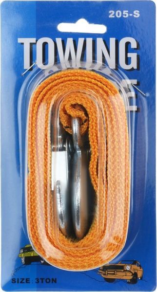 Трос буксирувальний Zaryad 3 м 3 т TR01