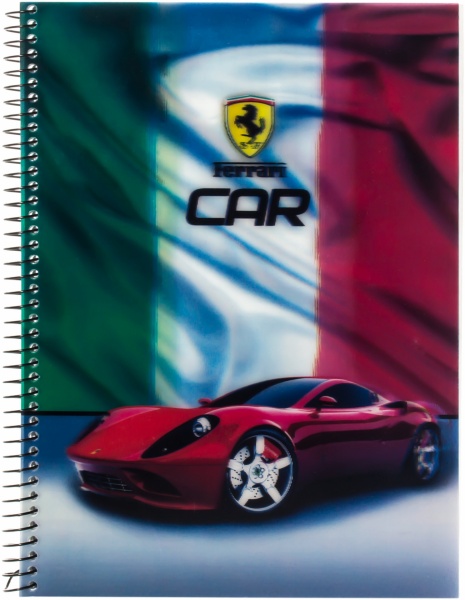 Зошит спіраль, стерео, А5, 96 арк., клітинка